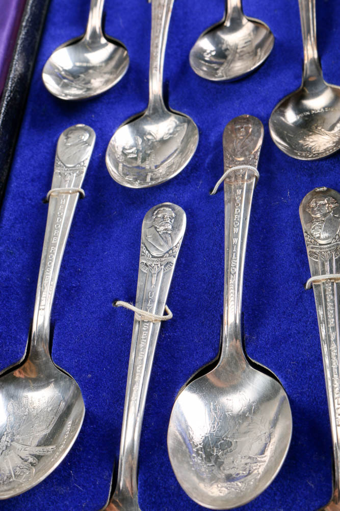 Presidential Spoon Collection from W.M. Rogers