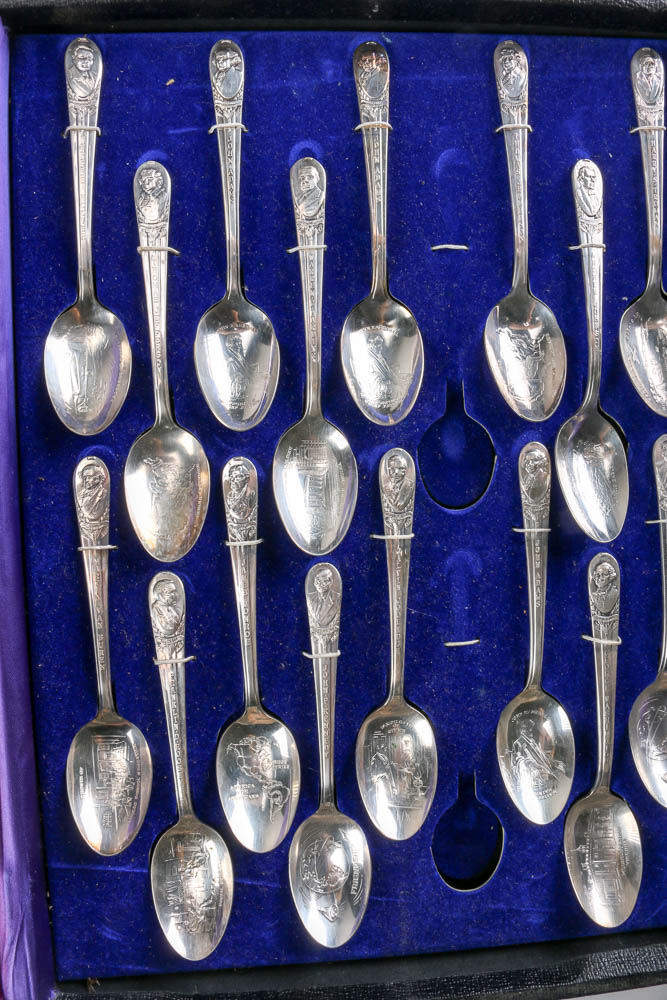 Presidential Spoon Collection from W.M. Rogers