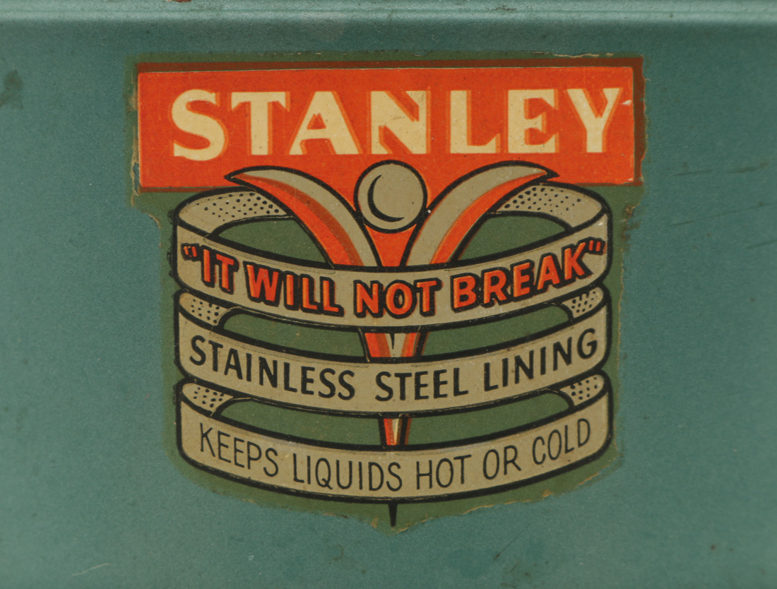 Large Vintage Stanley Stainless Steel Thermos