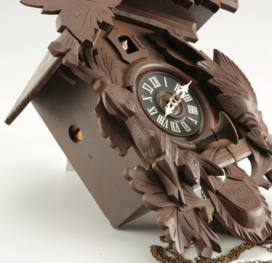 German Hunter Cuckoo Clock