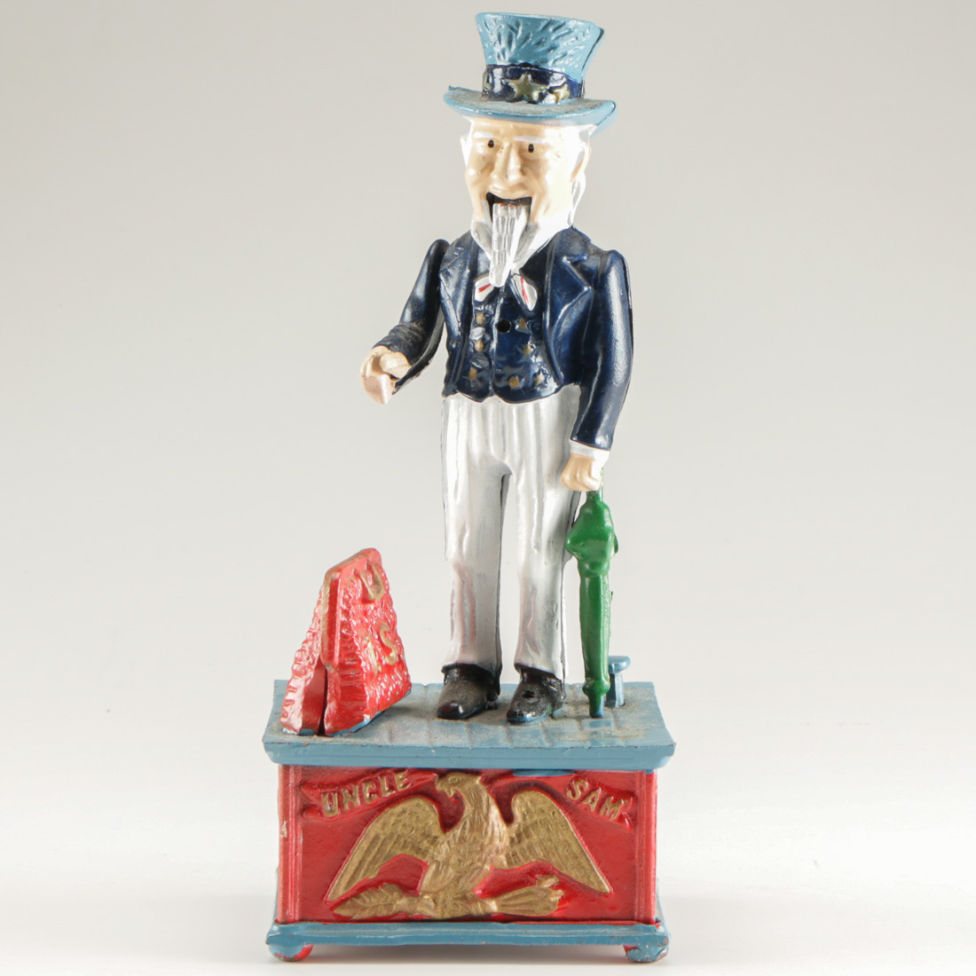 Reproduction Uncle Sam Mechanical Bank