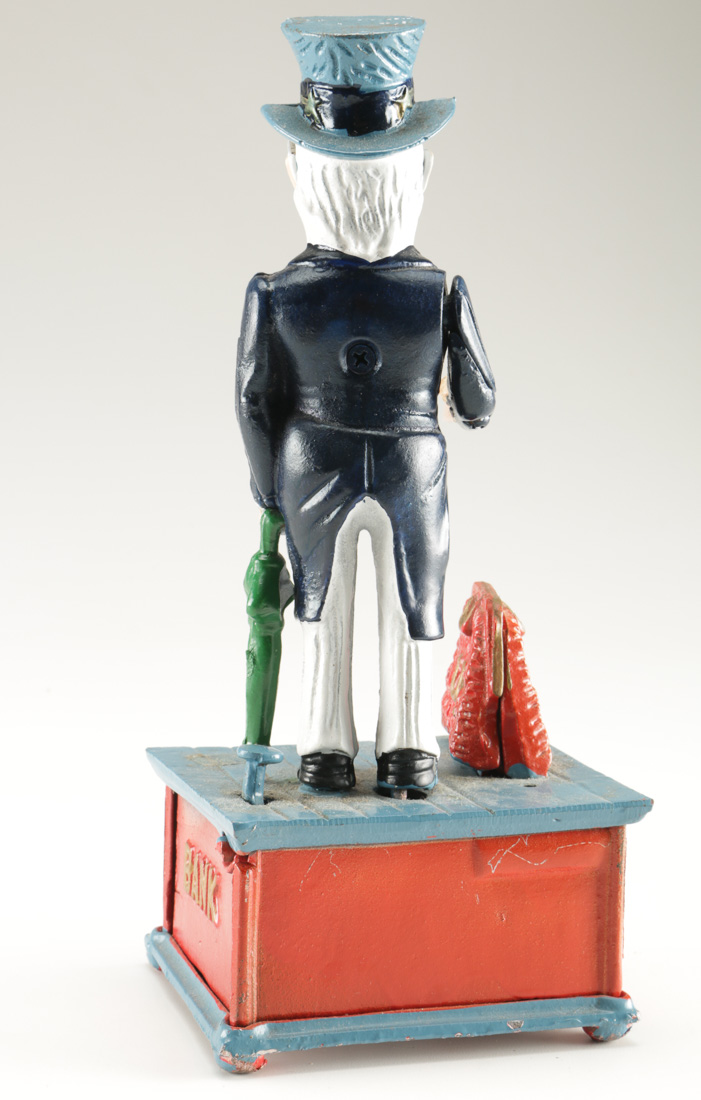 Reproduction Uncle Sam Mechanical Bank