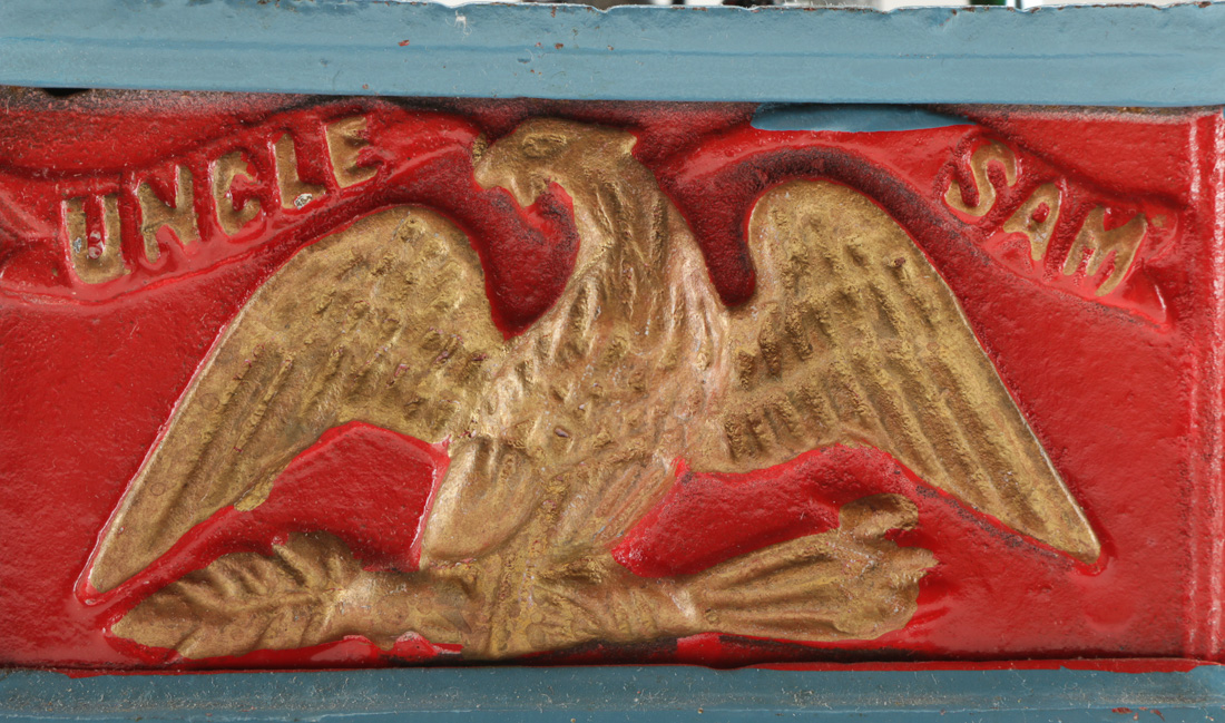 Reproduction Uncle Sam Mechanical Bank