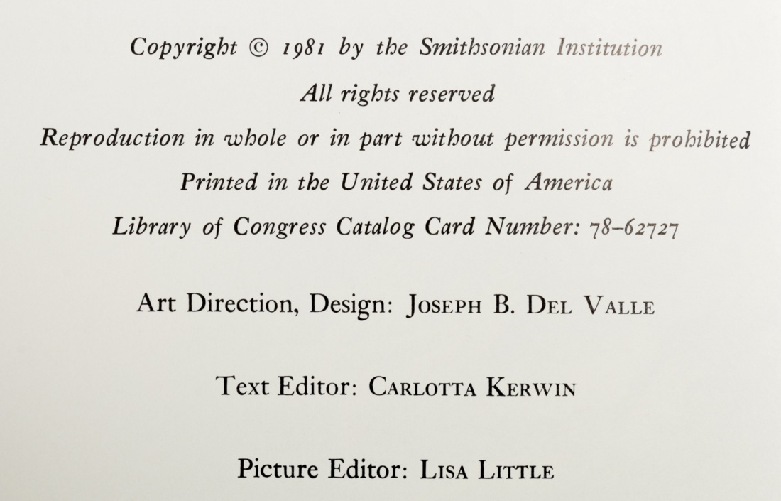 Partial Set of Smithsonian Illustrated Library Antique Books