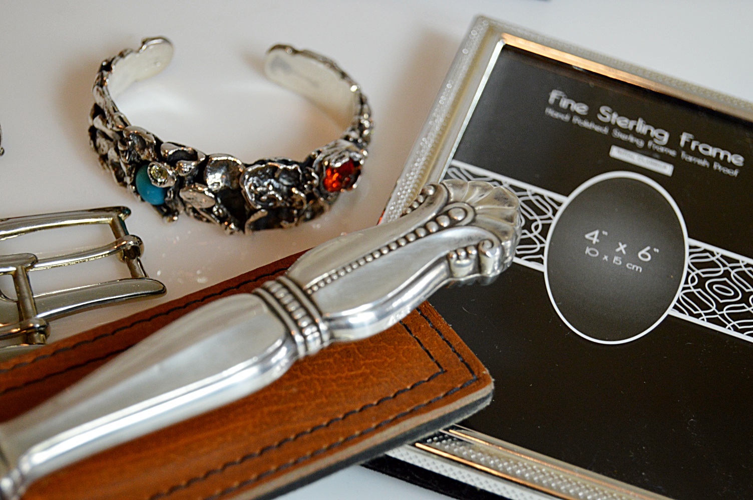 Sterling Silver Accessories and Bracelet