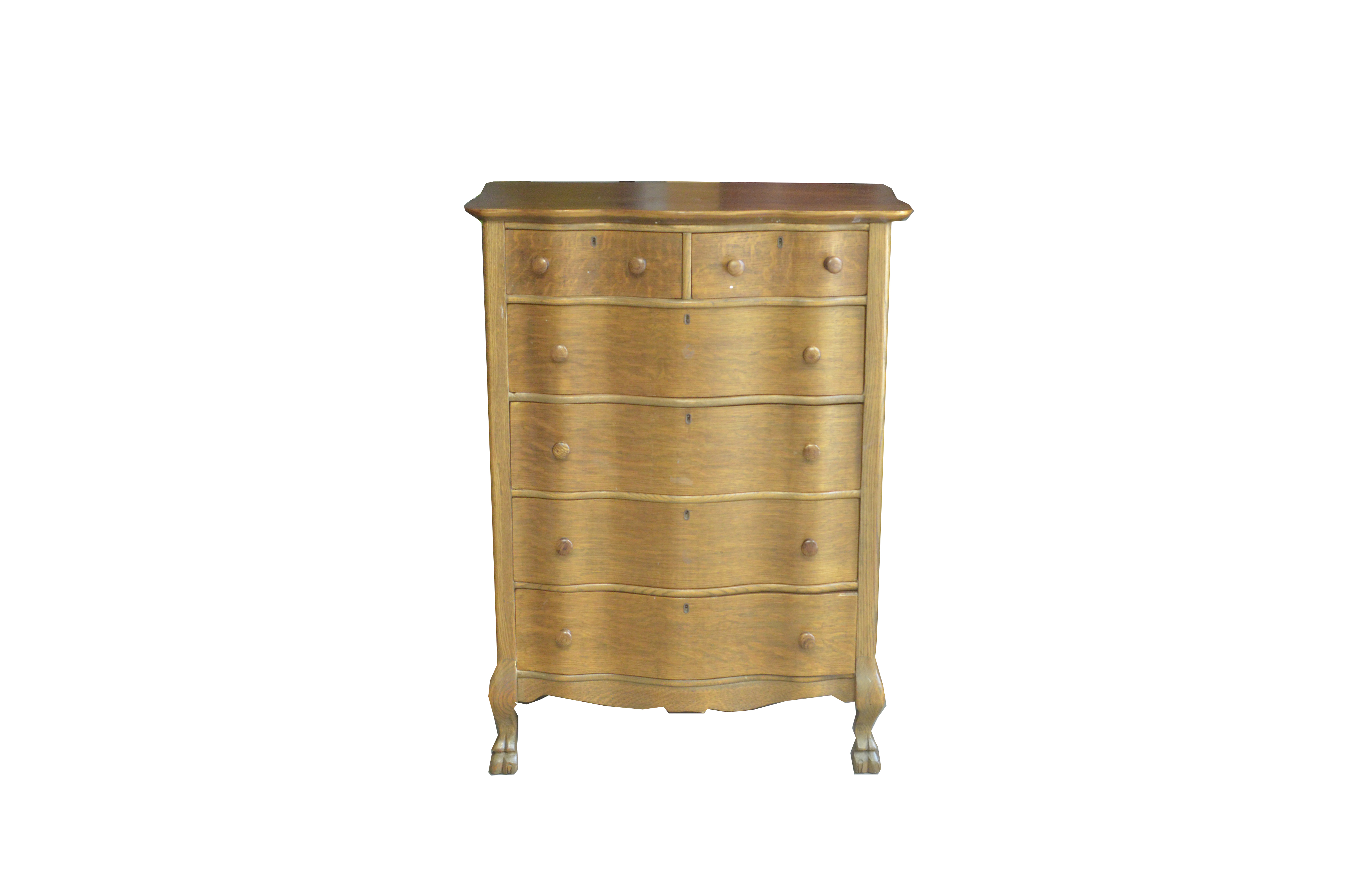Tall Chest of Drawers in Oak