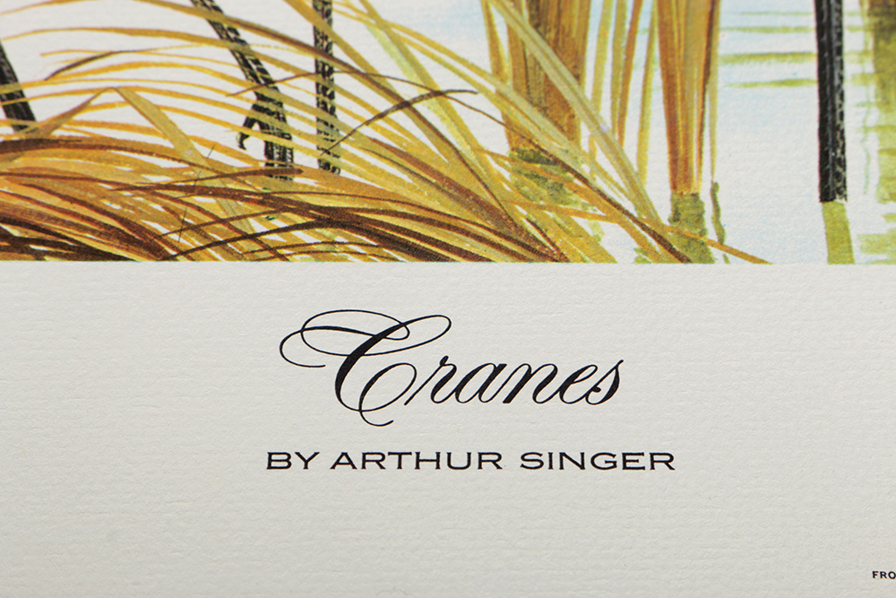 Group of Arthur Singer Bird Prints and Diorama