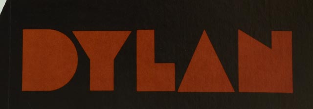 Original Milton Glaser 1966  Bob Dylan Slip Cover Poster