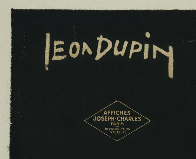 Leon Dupin Vintage Rita Cookie Poster