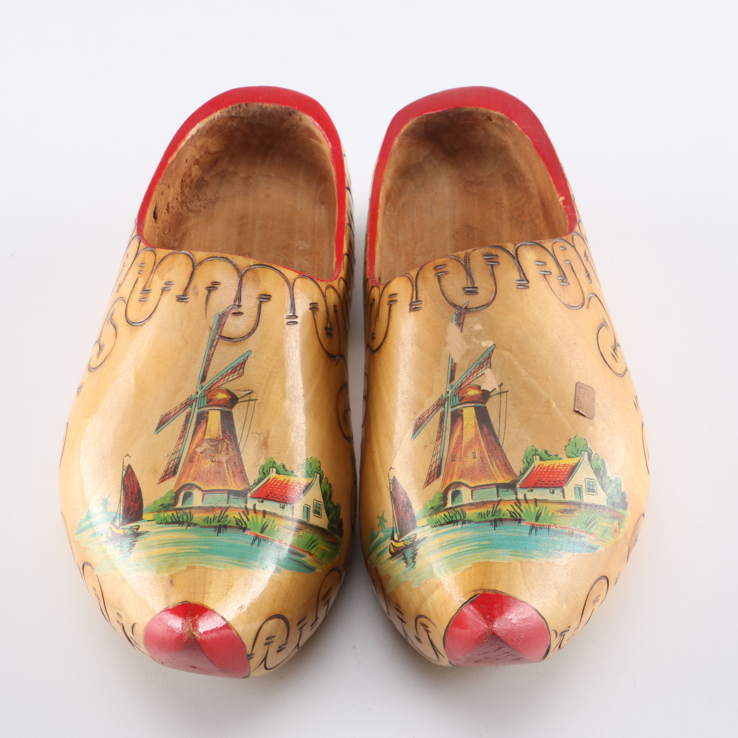 Pyrography Hand Carved Clogs