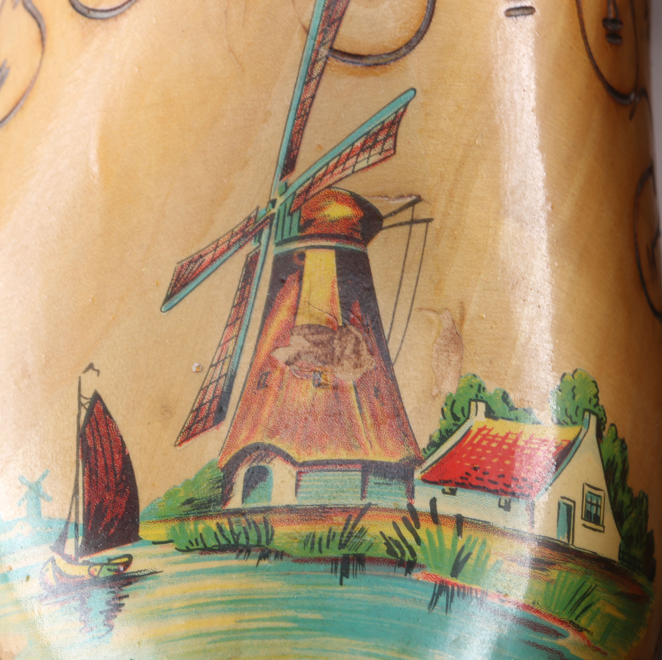 Pyrography Hand Carved Clogs