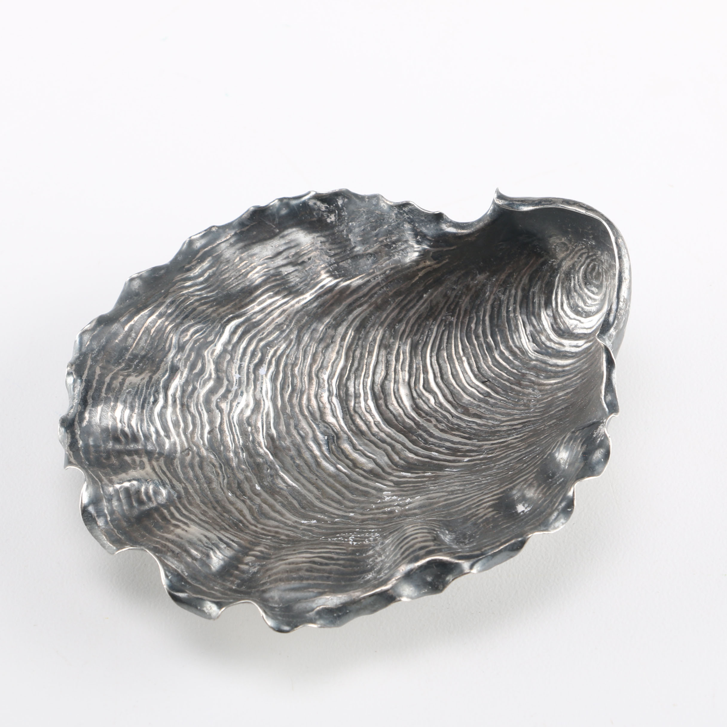 Antique Gorham Sterling Silver Seashell Dish