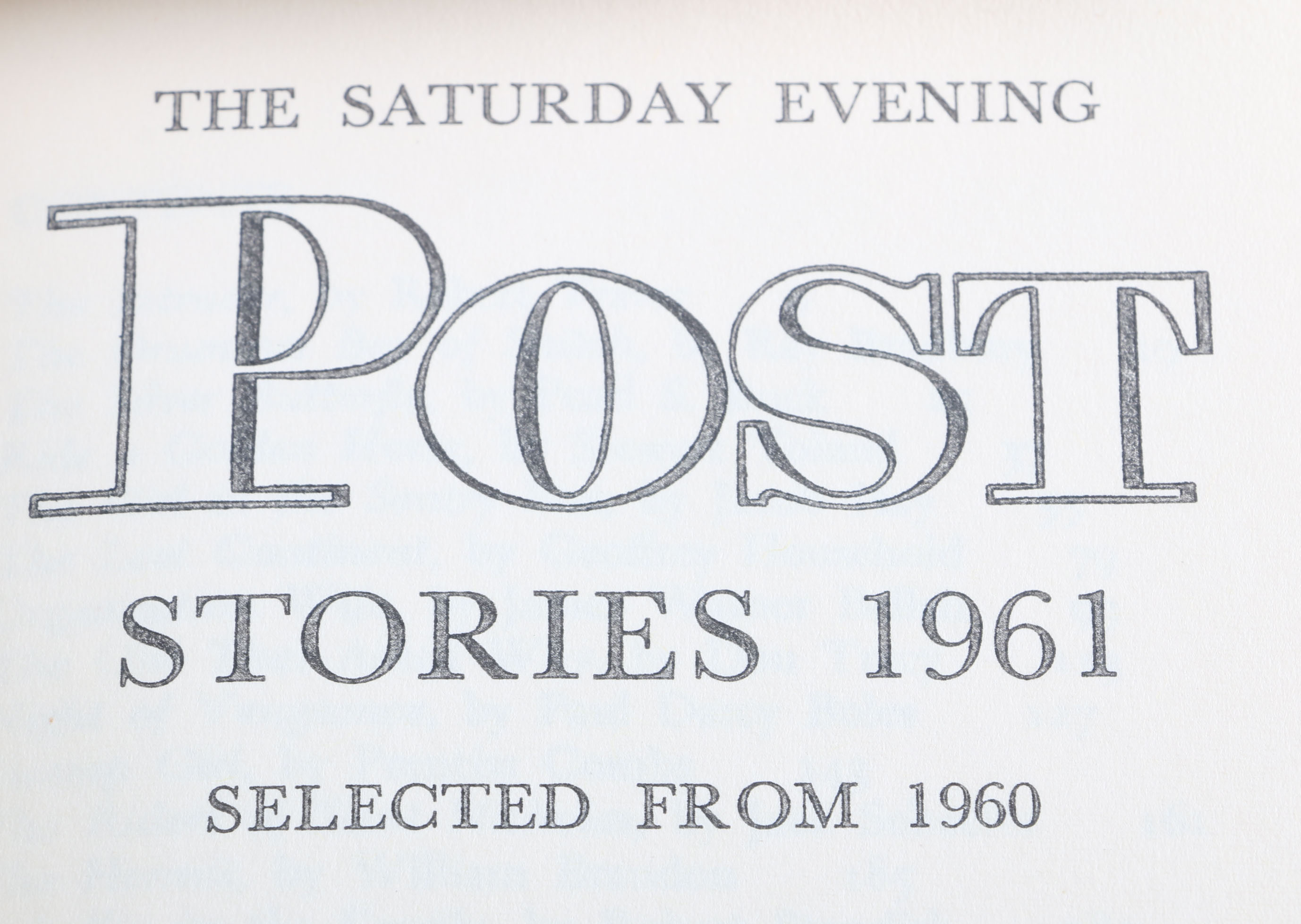 Saturday Evening Post Book Collection