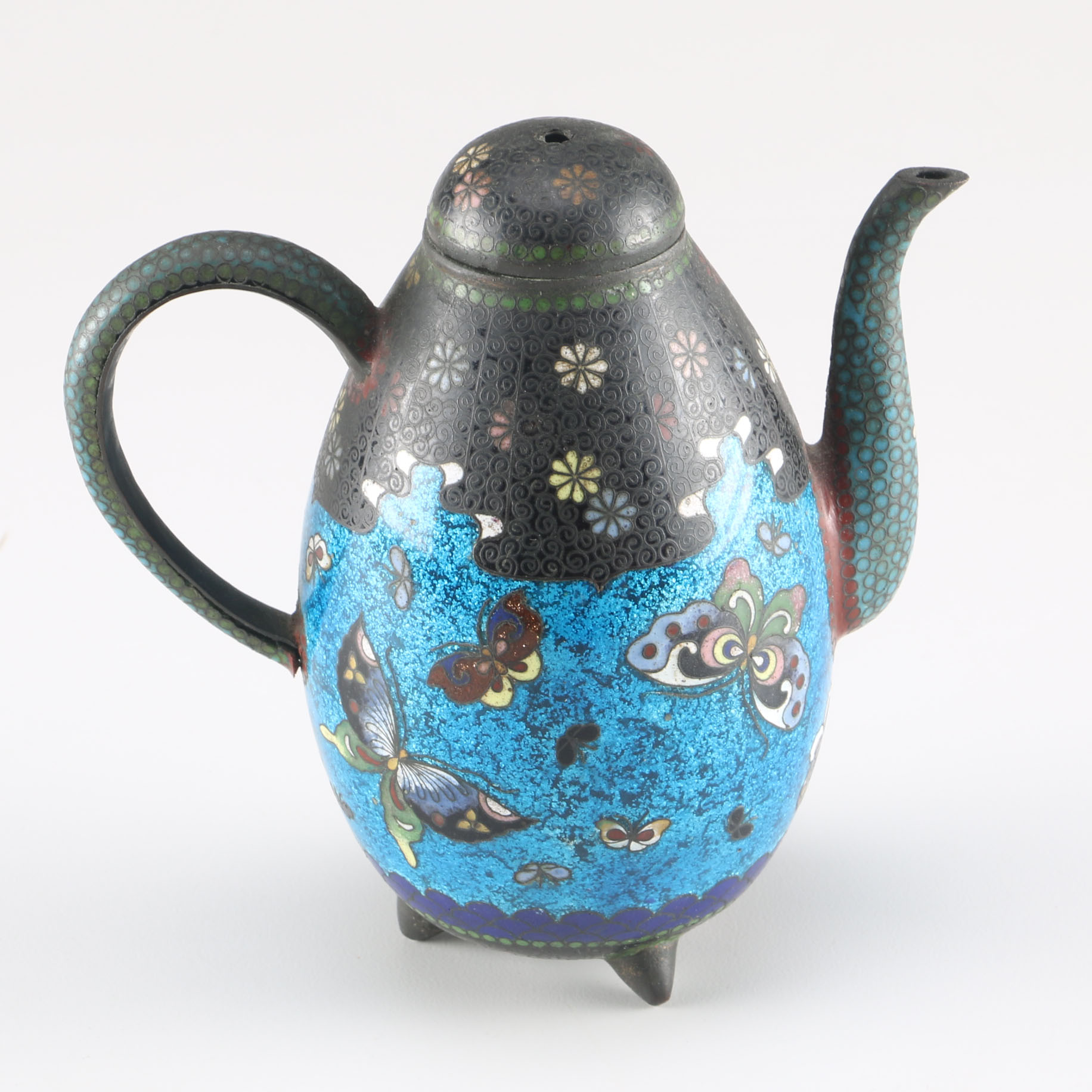 Decorative Chinese Cloisonné Teapot