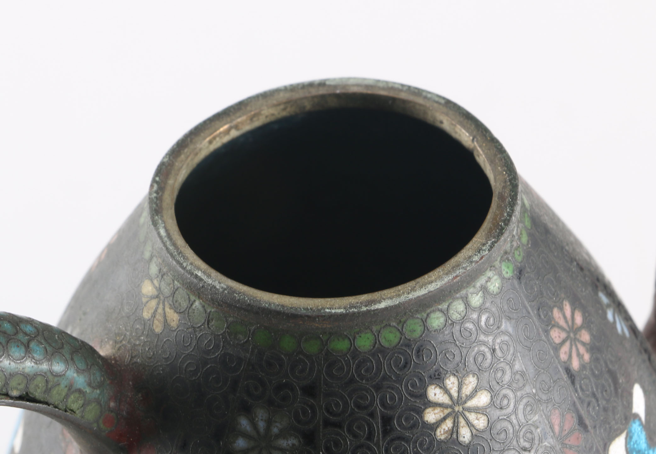 Decorative Chinese Cloisonné Teapot