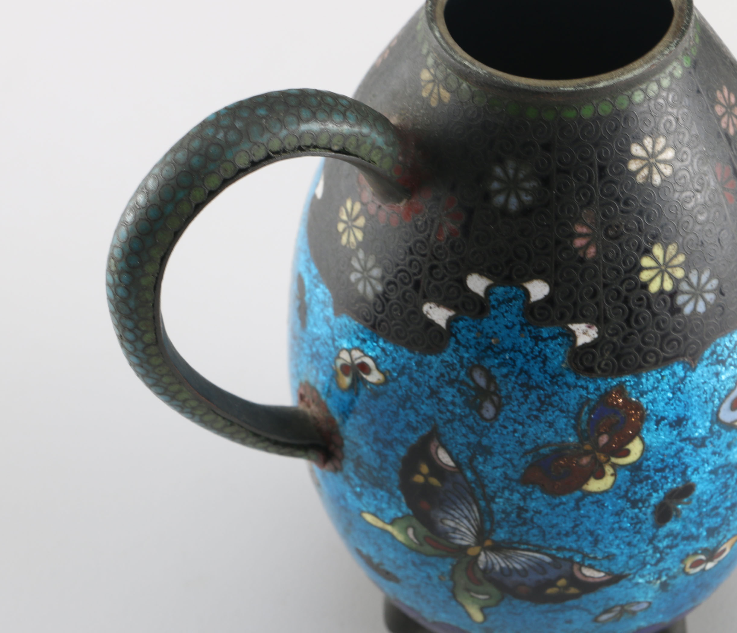 Decorative Chinese Cloisonné Teapot