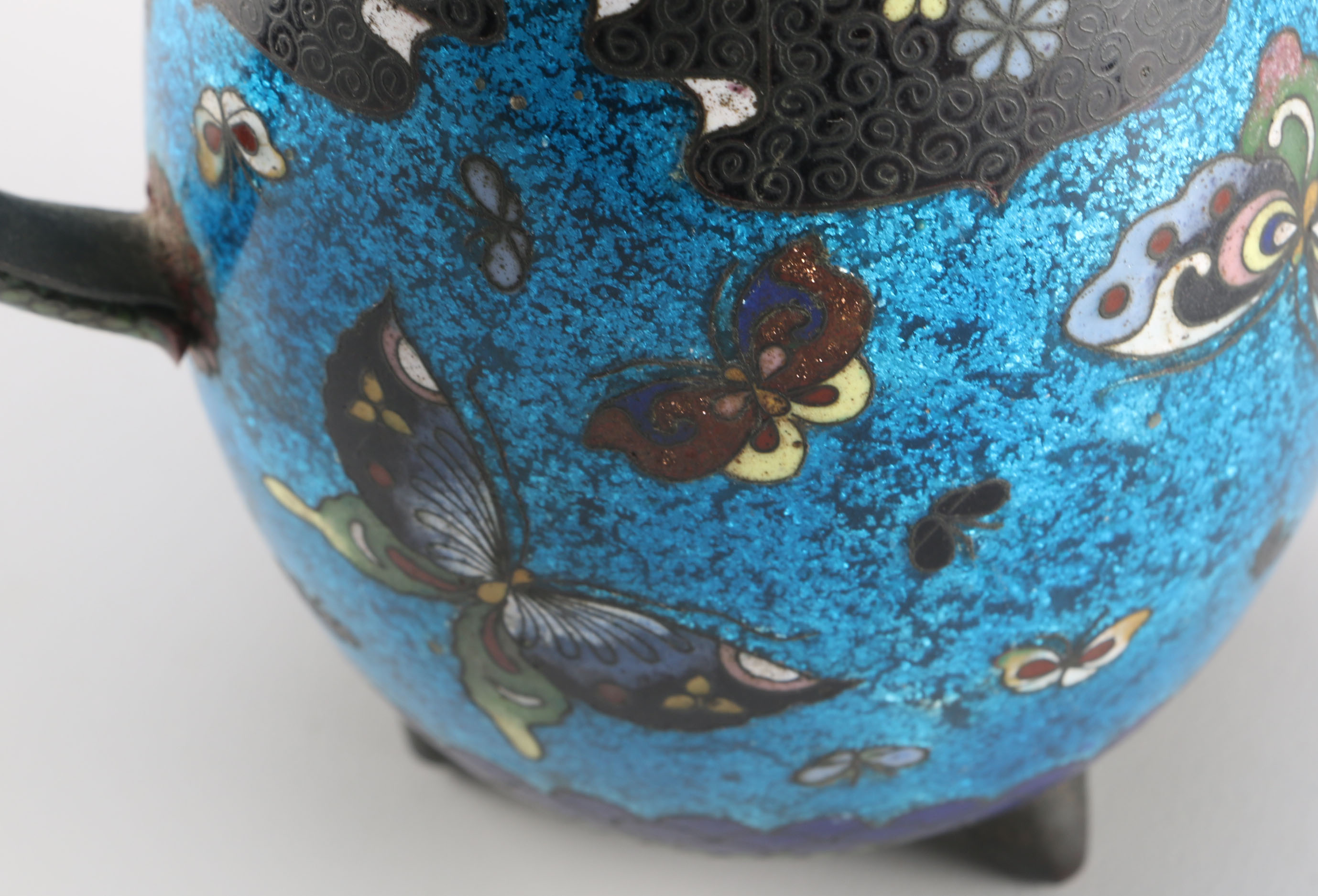 Decorative Chinese Cloisonné Teapot