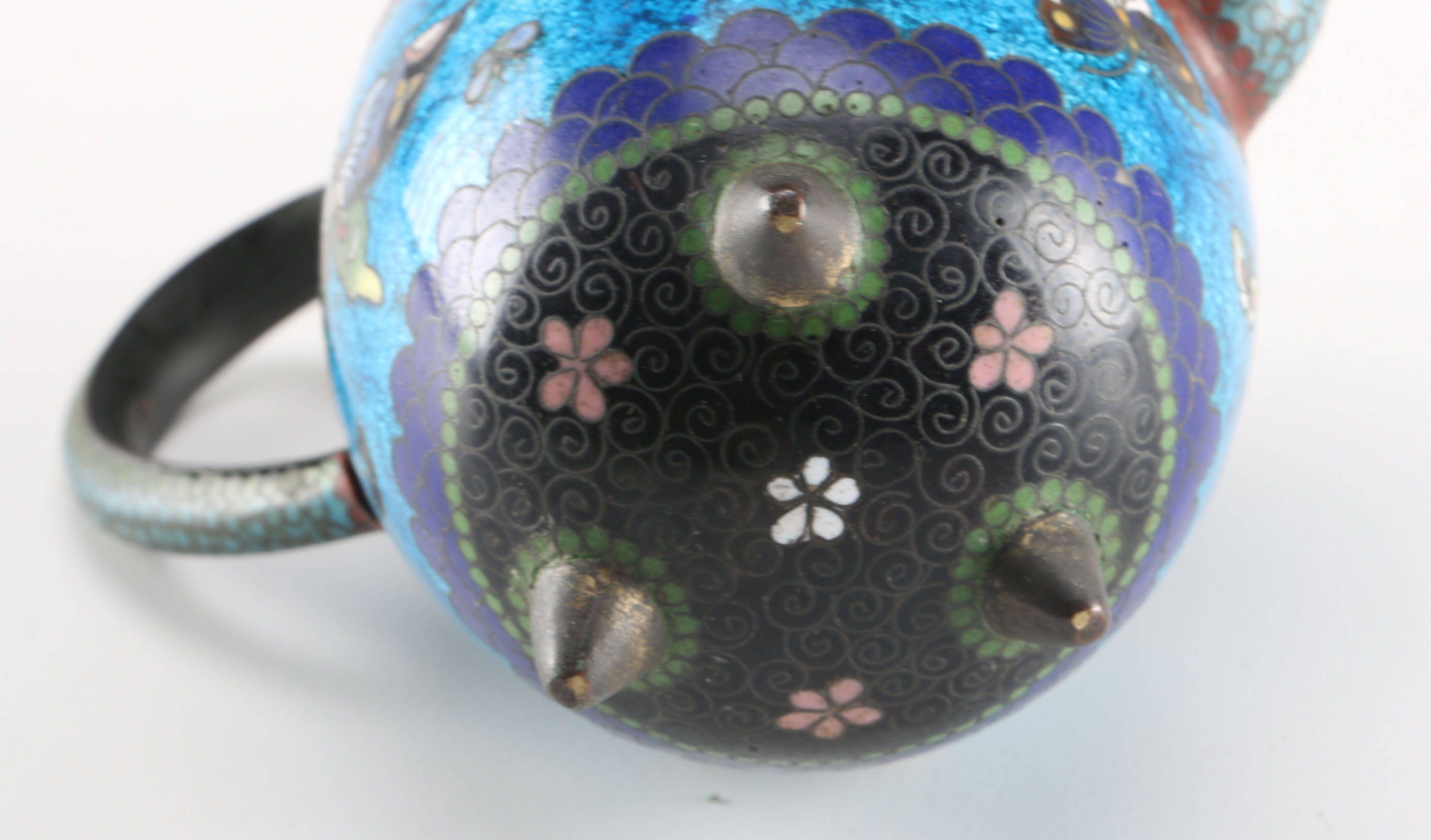 Decorative Chinese Cloisonné Teapot