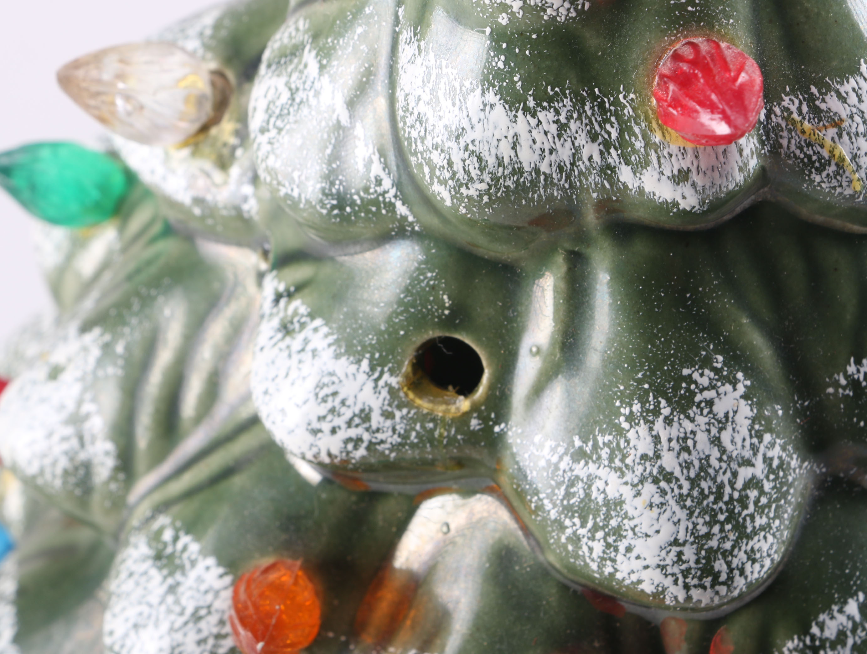 Vintage Yule-Glo Ceramic Christmas Tree