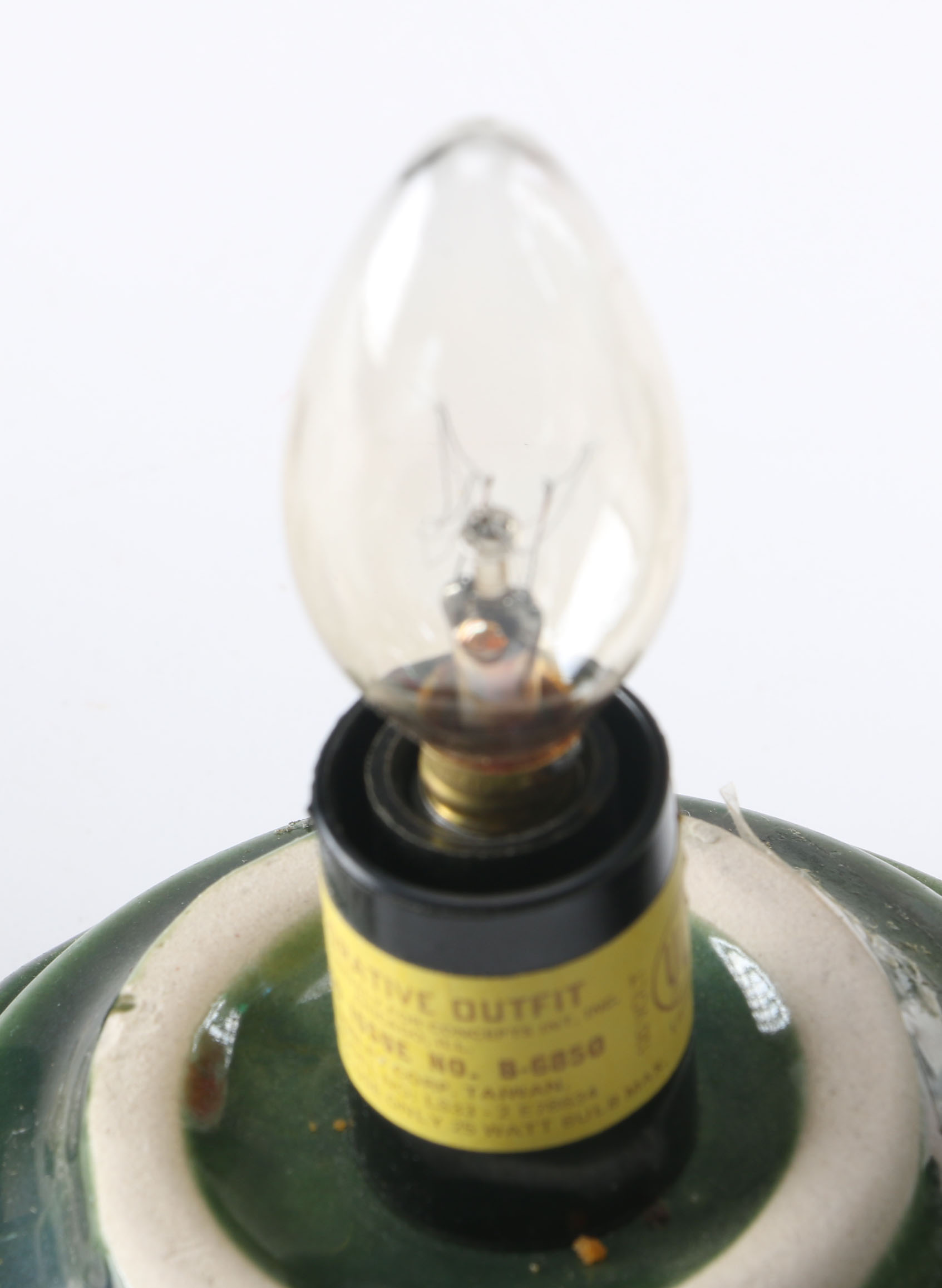 Vintage Yule-Glo Ceramic Christmas Tree