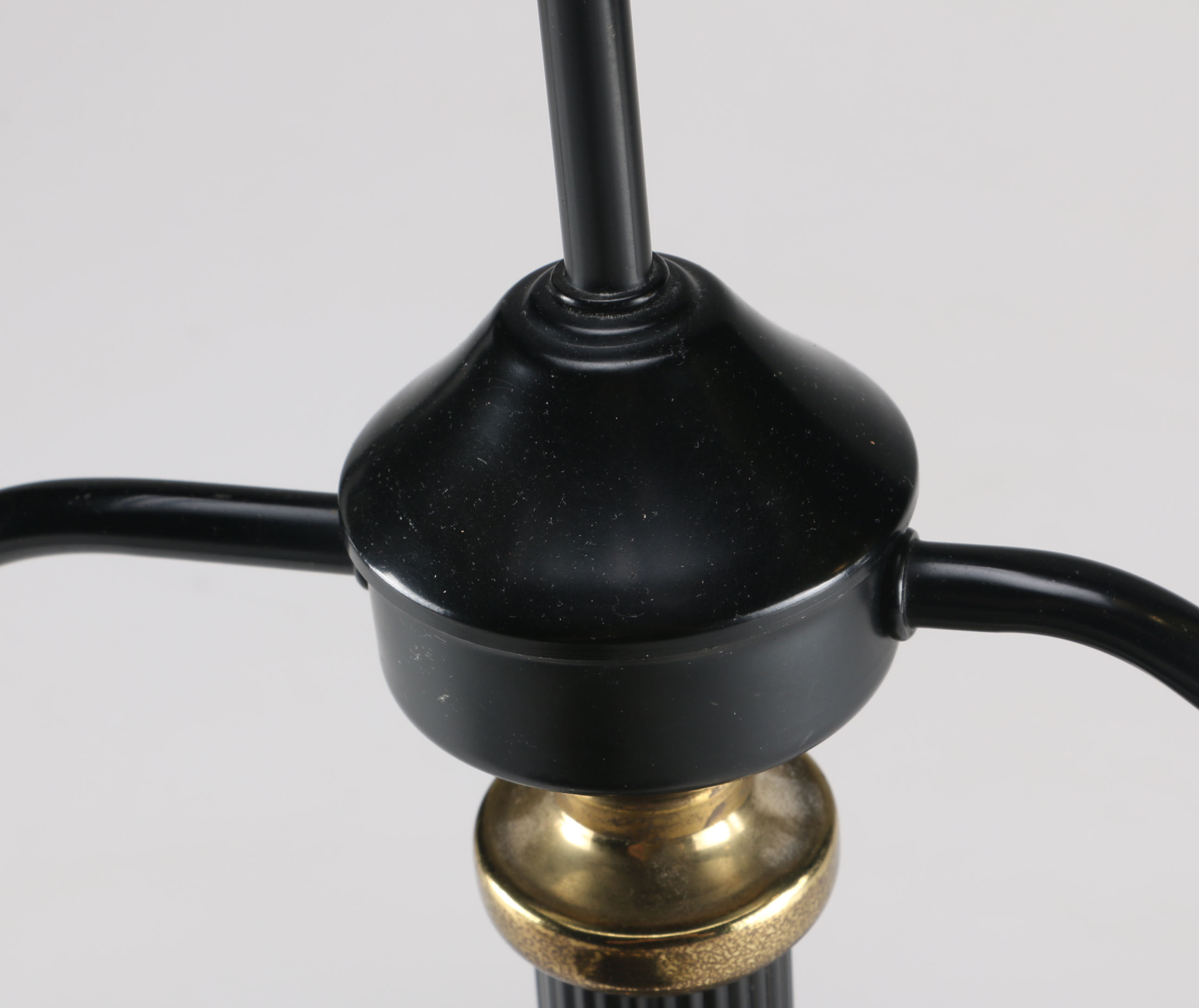 Black and Gold Tone Table Lamp