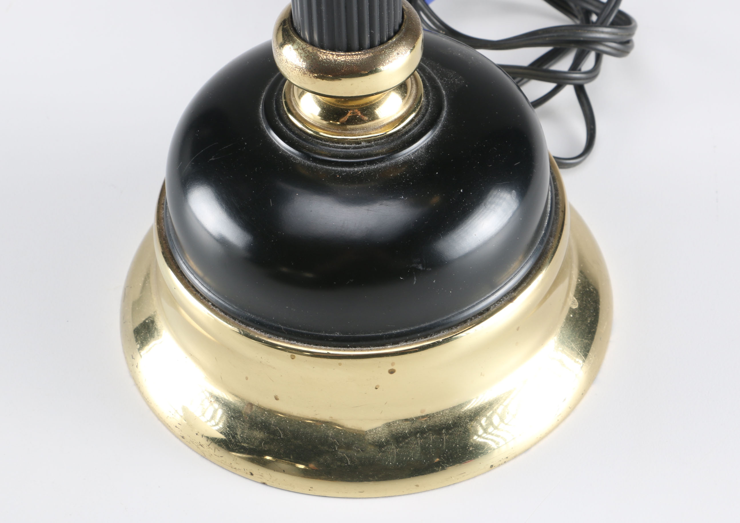 Black and Gold Tone Table Lamp