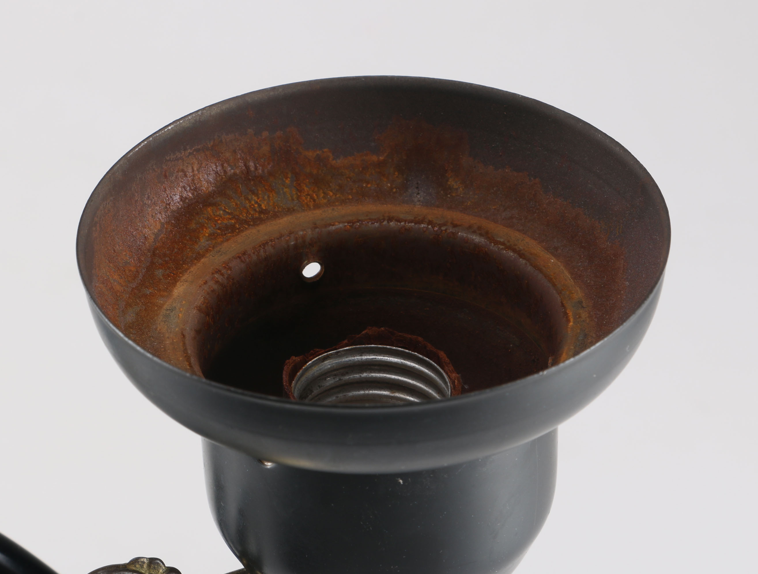 Black and Gold Tone Table Lamp