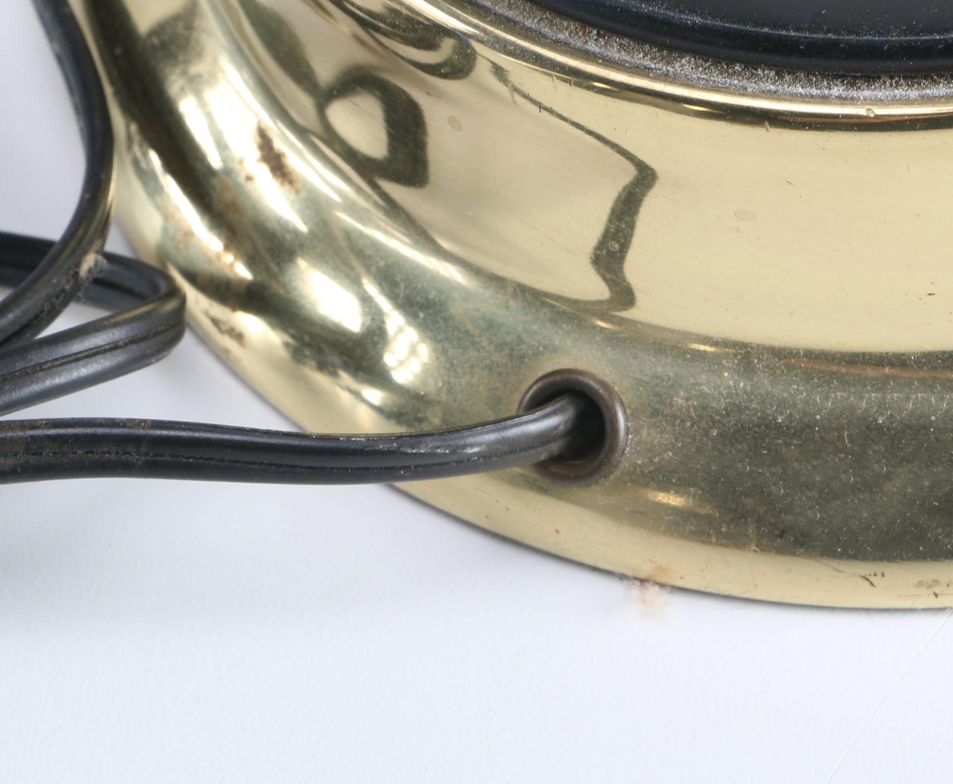 Black and Gold Tone Table Lamp