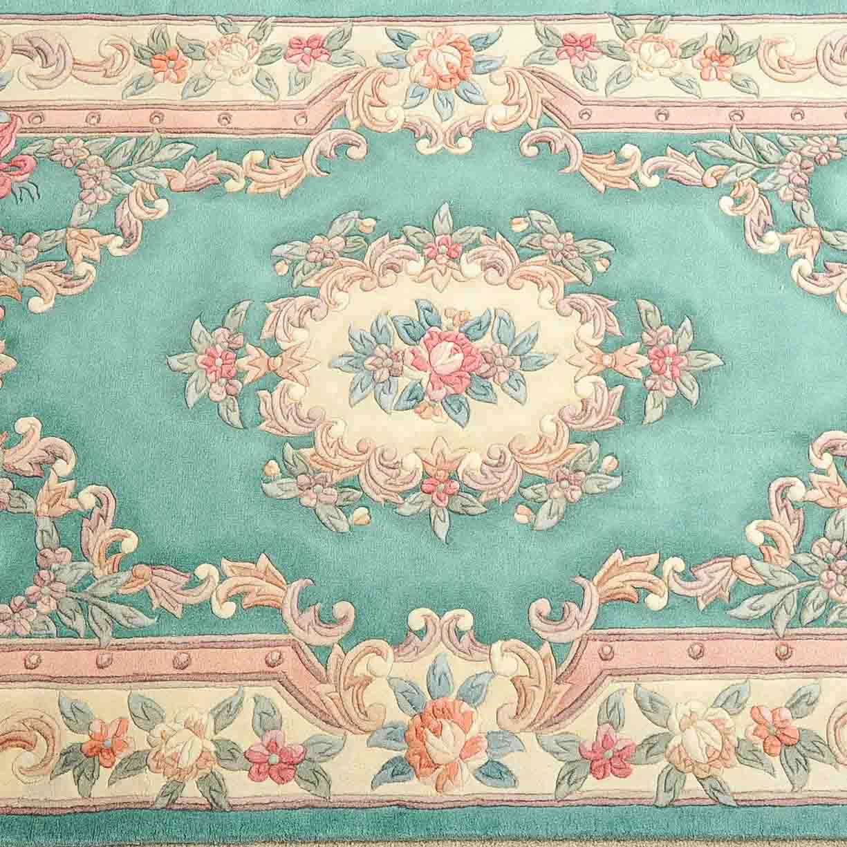 Chinese Carved Area Rug