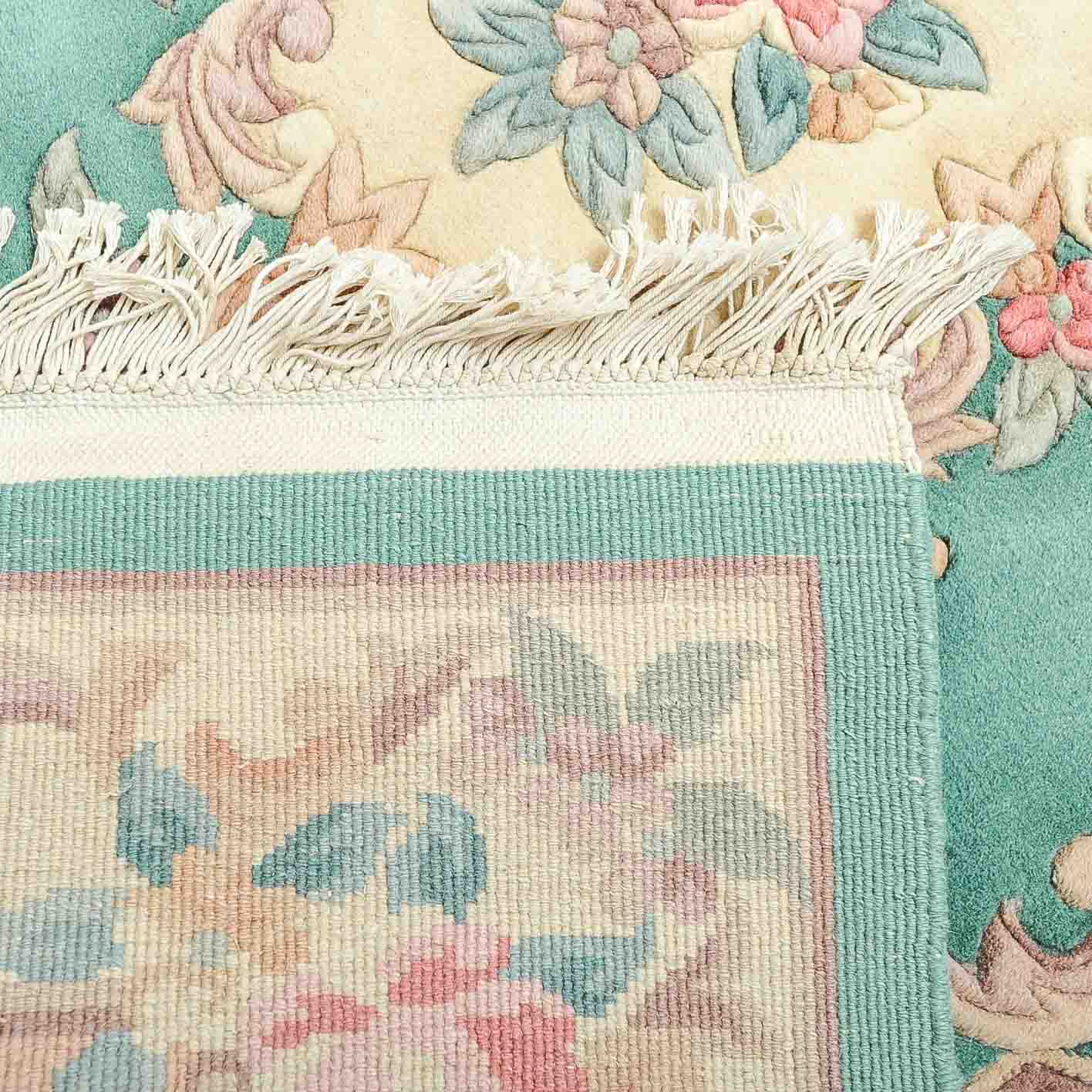 Chinese Carved Area Rug