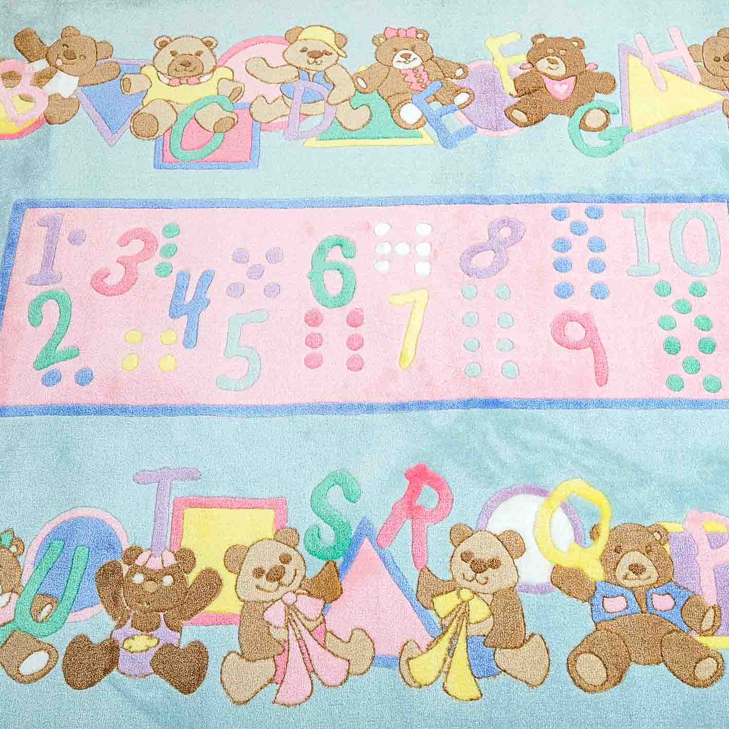 Children's Alphabet and Number Rug