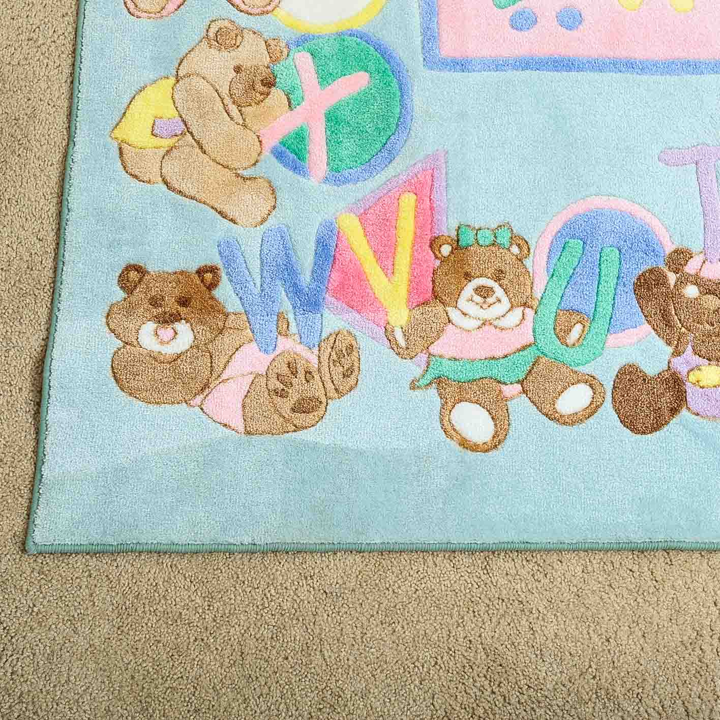 Children's Alphabet and Number Rug