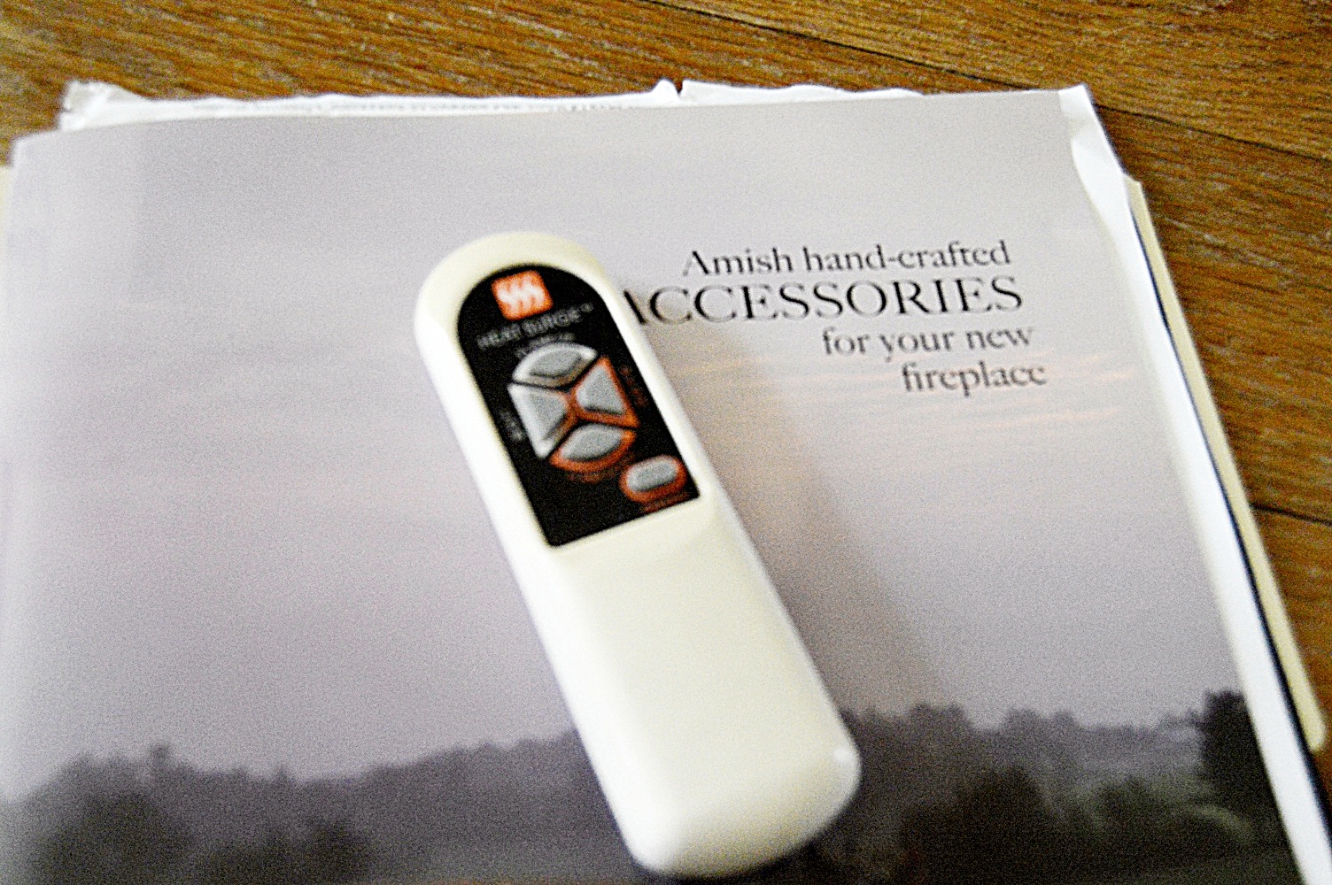 Amish-Crafted Heat Surge Infinity Flame Electric Fireplace