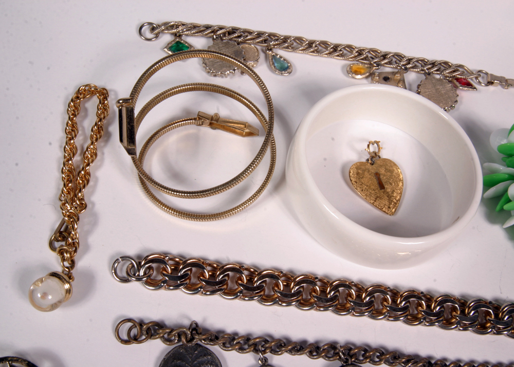 Collection of Mid-Century Bracelets