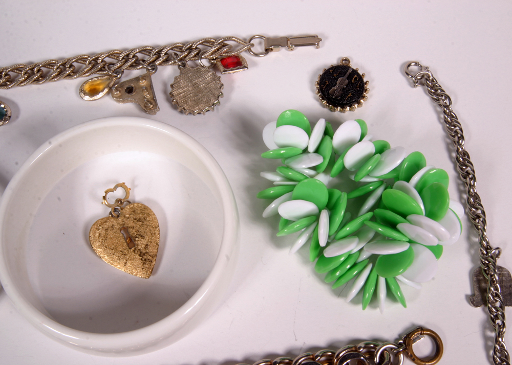 Collection of Mid-Century Bracelets