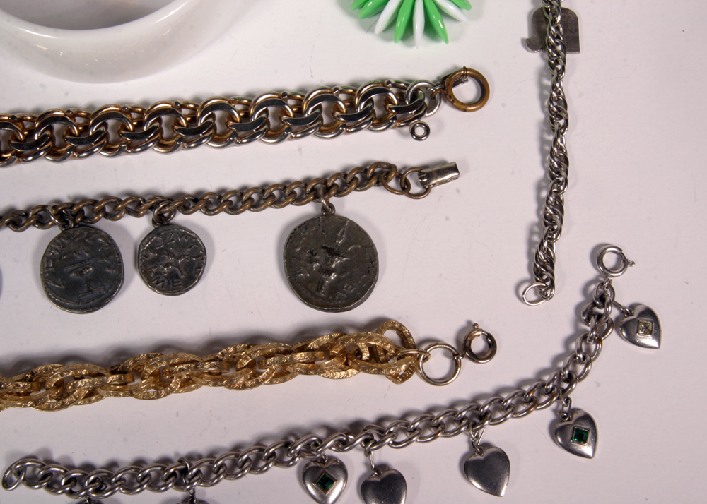 Collection of Mid-Century Bracelets