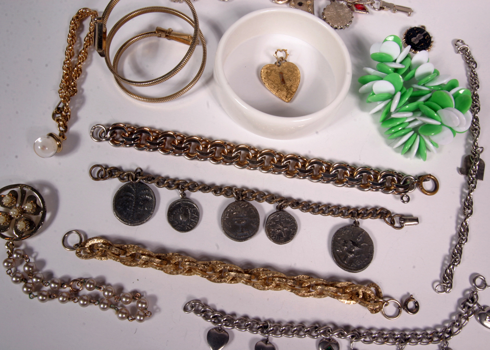 Collection of Mid-Century Bracelets