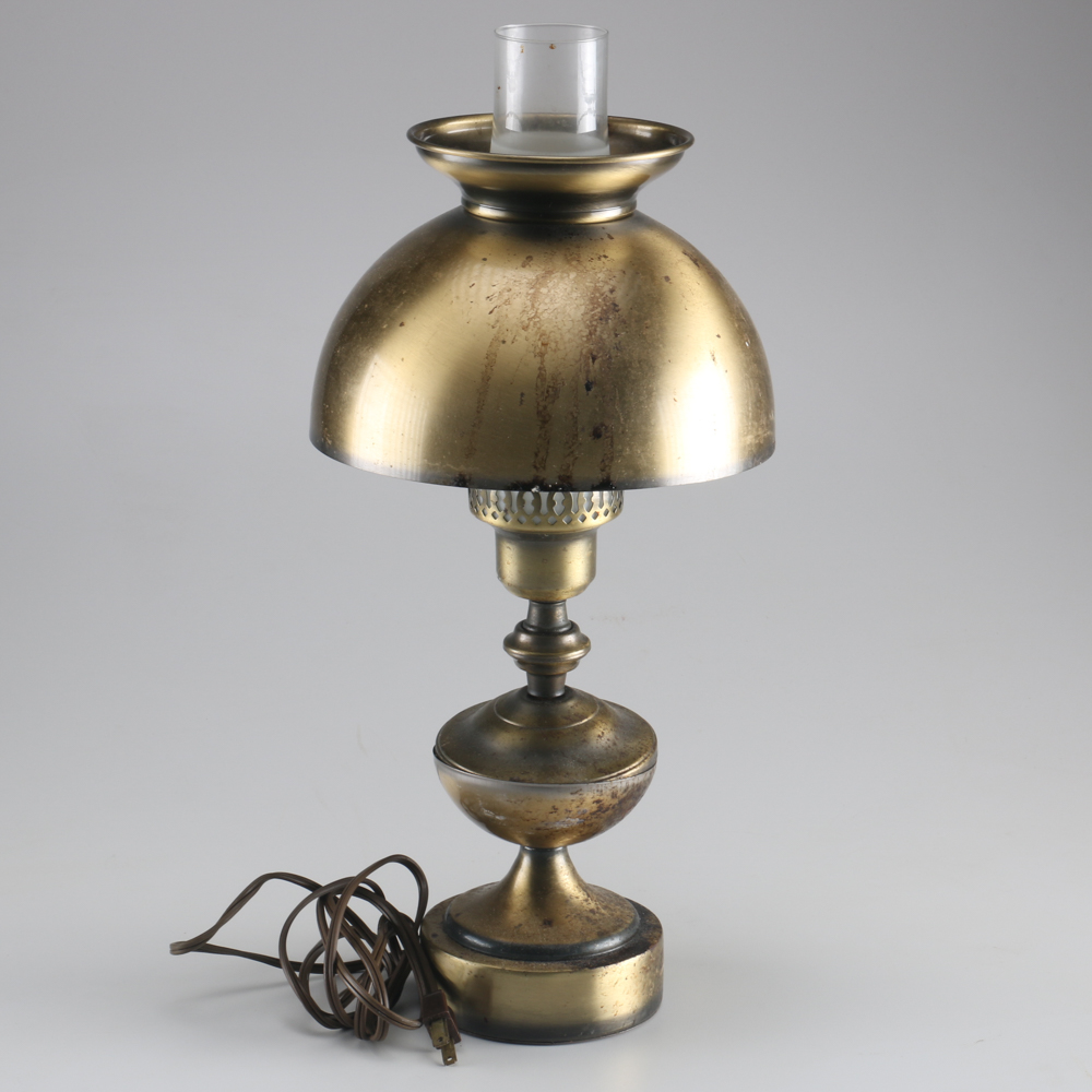 Vintage Brass Table Lamp