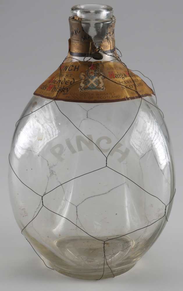 Vintage Tobacco Pipes and Haig & Haig Pinch Bottle