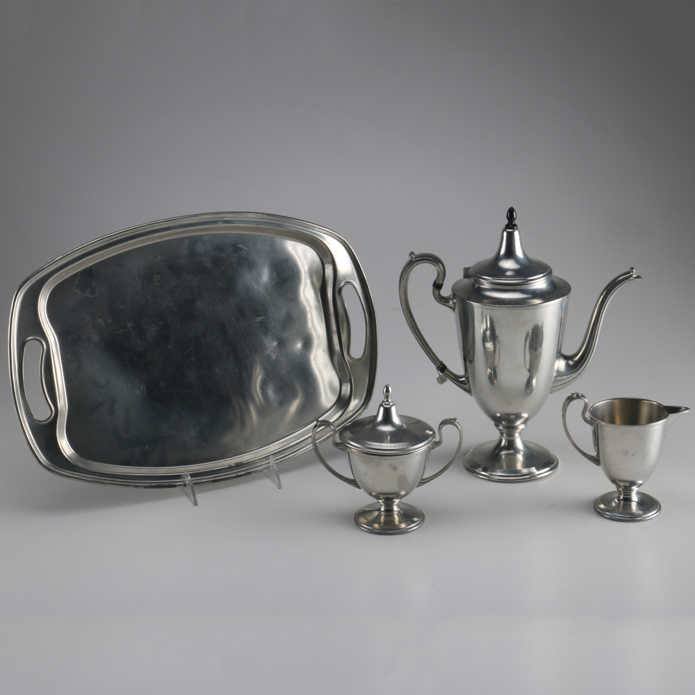 Pewter Coffee Set