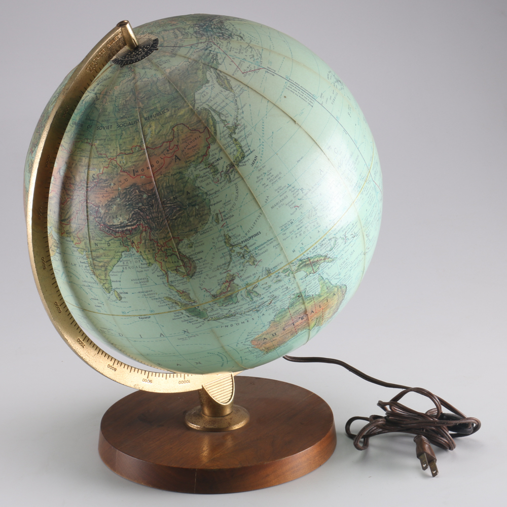 Vintage Globe Lamp