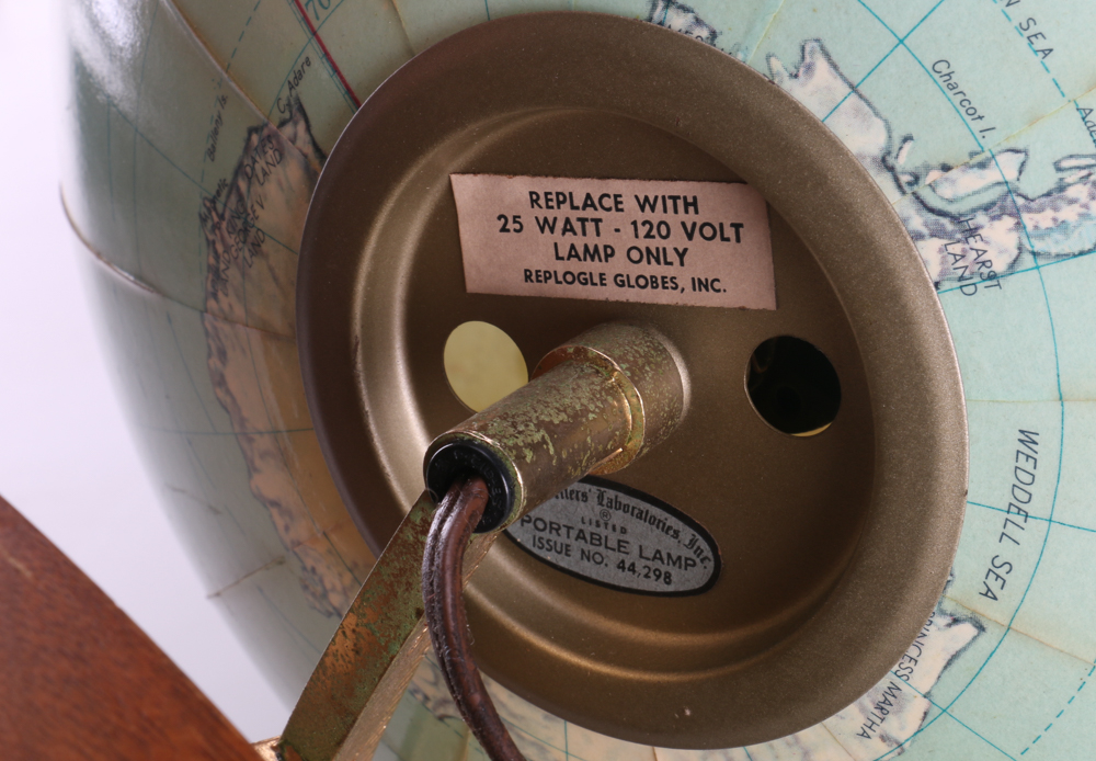 Vintage Globe Lamp