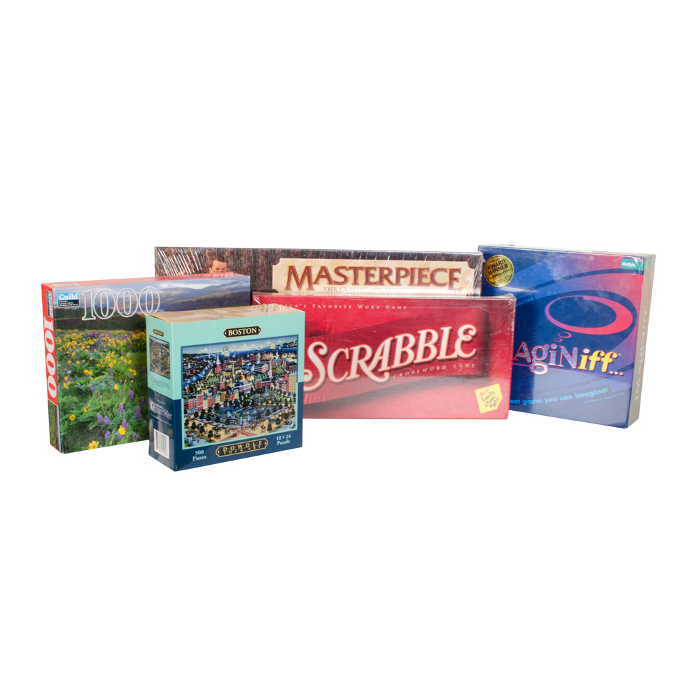 Collection of Puzzles and Board Games
