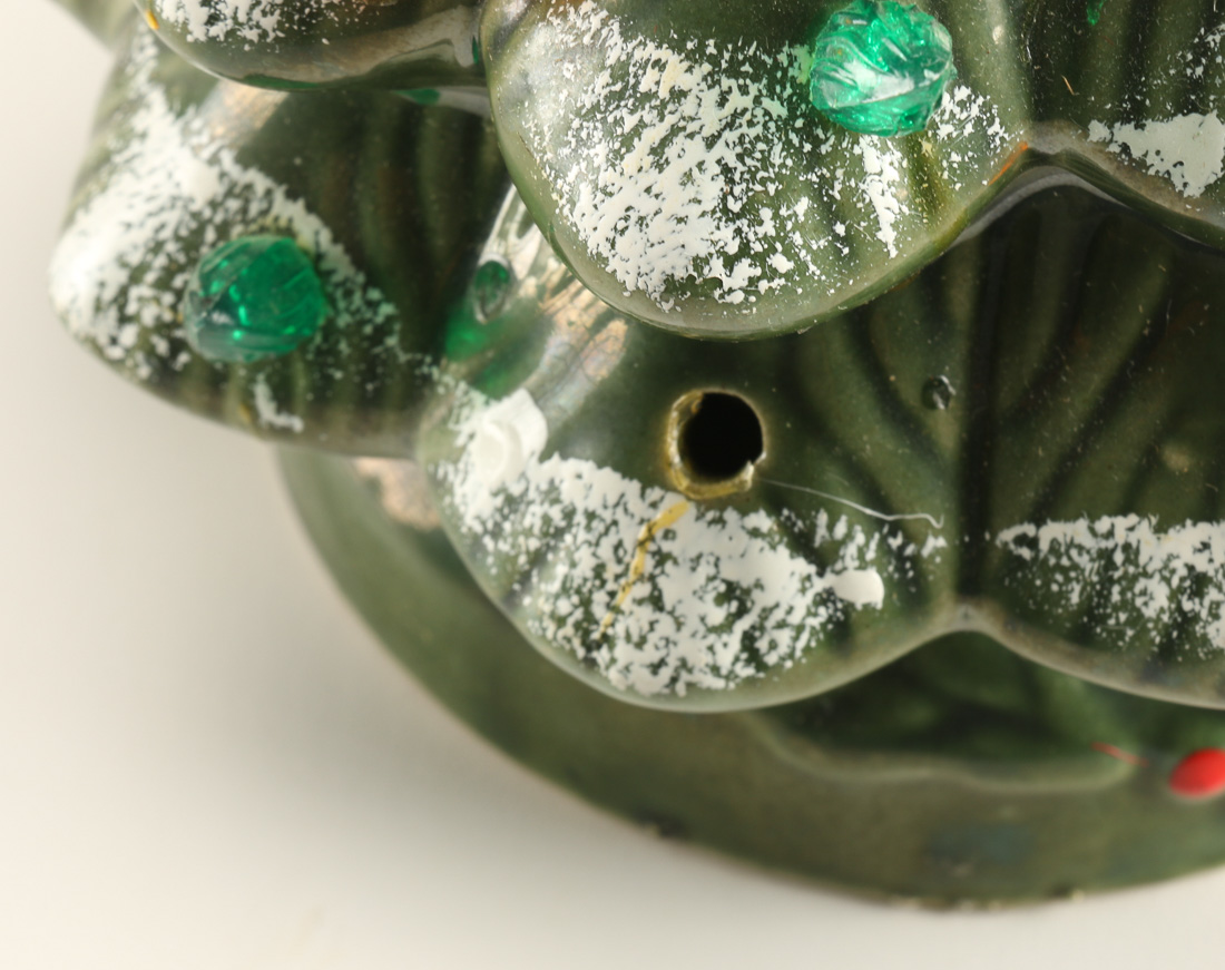 Vintage Yule-Glo Ceramic Christmas Tree