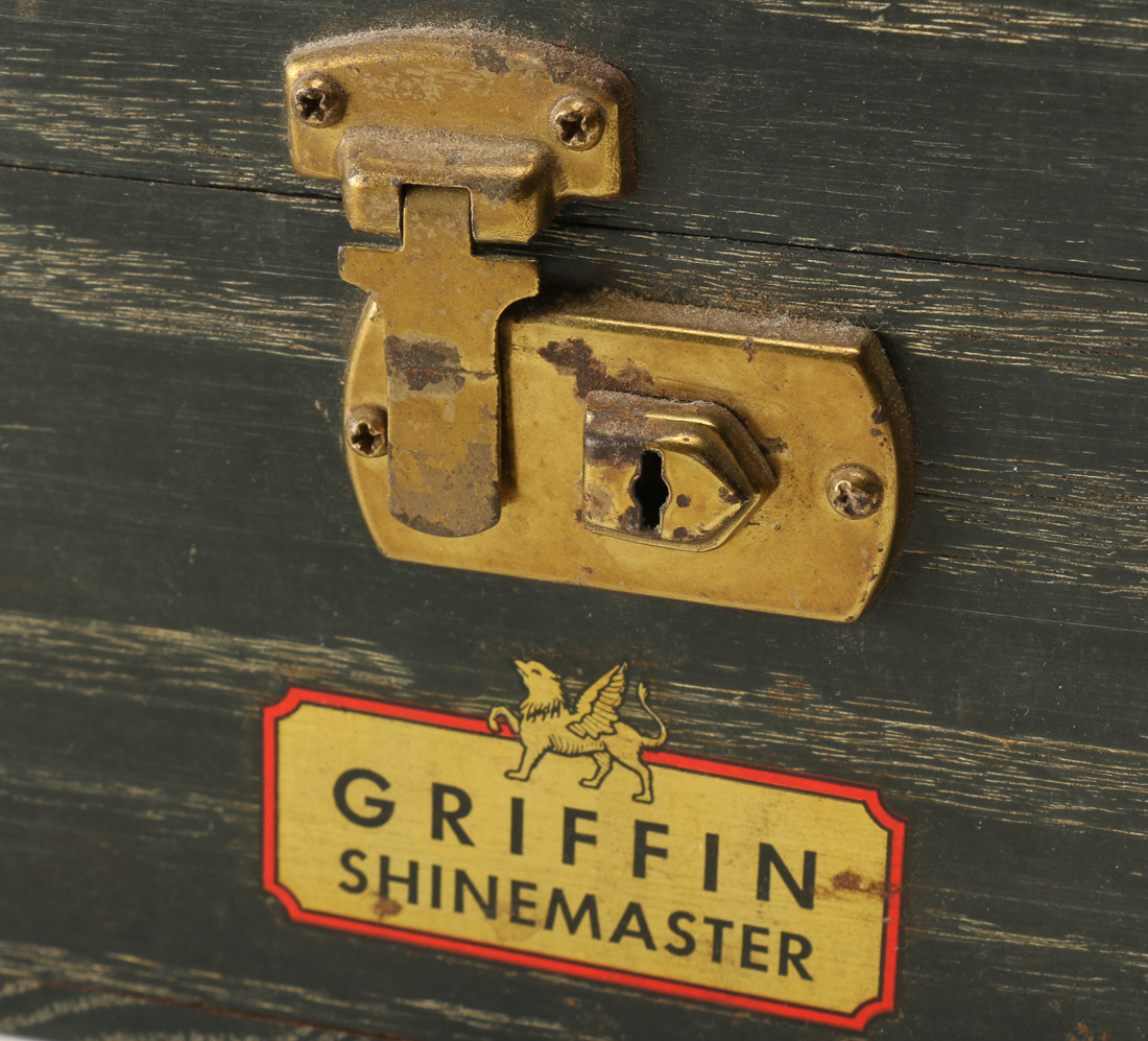 Vintage Griffin Shoe Shinemaster Box