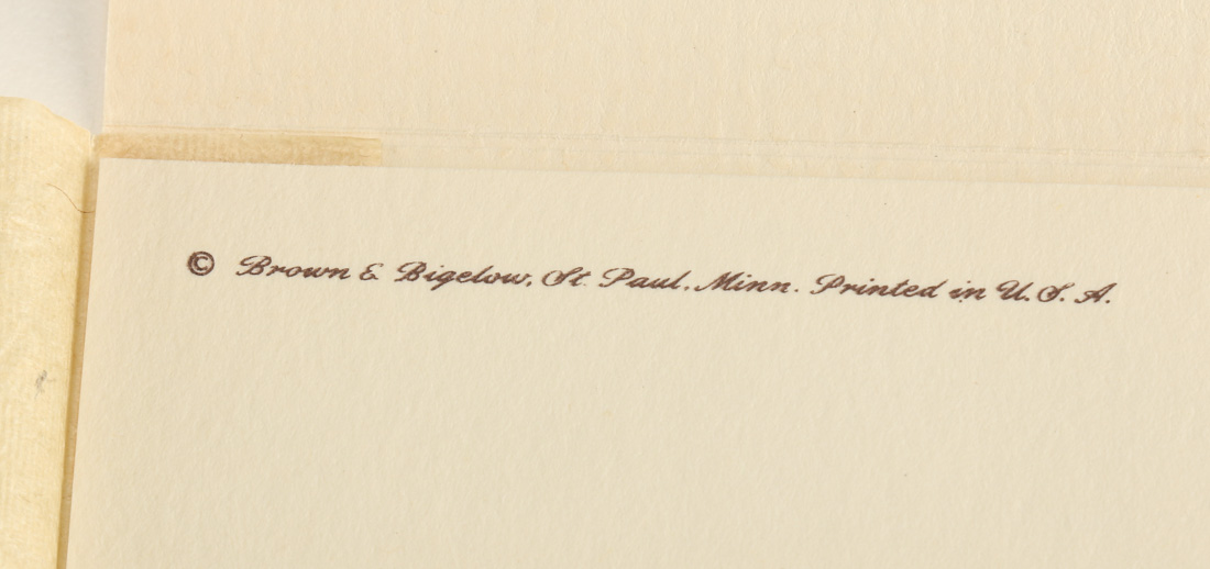 Vintage Reproduction Prints of "The Bill of Rights" and "Lincoln's Gettysburg Address"