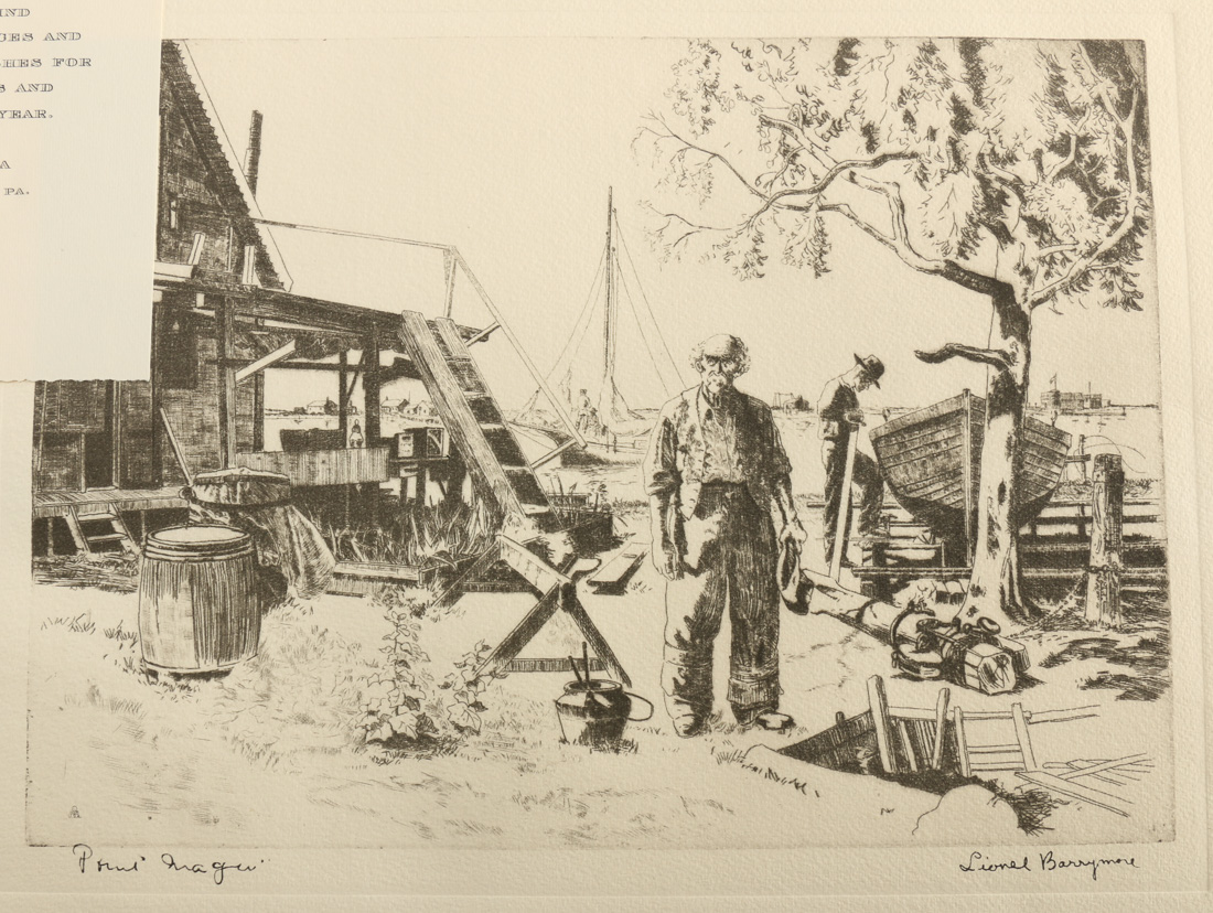 1940s Lionel Barrymore Talio-Crome Prints