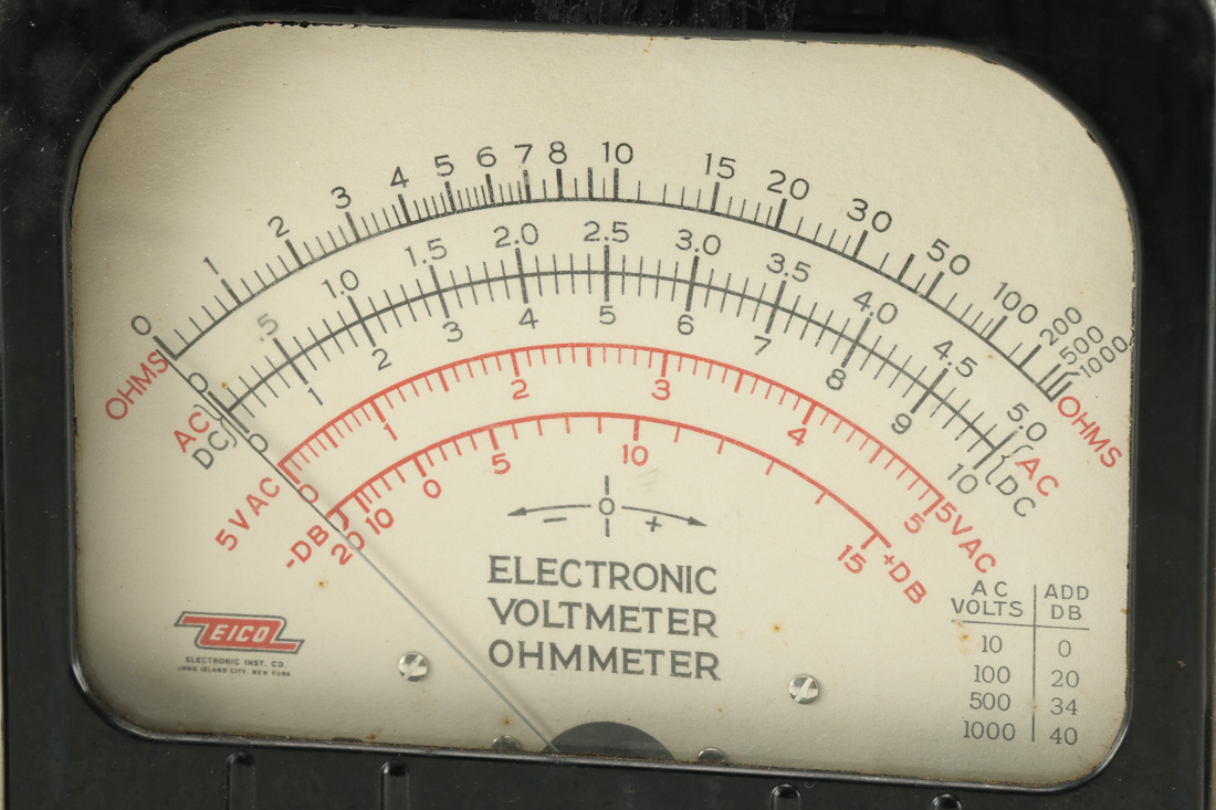 Vintage Volt Meters
