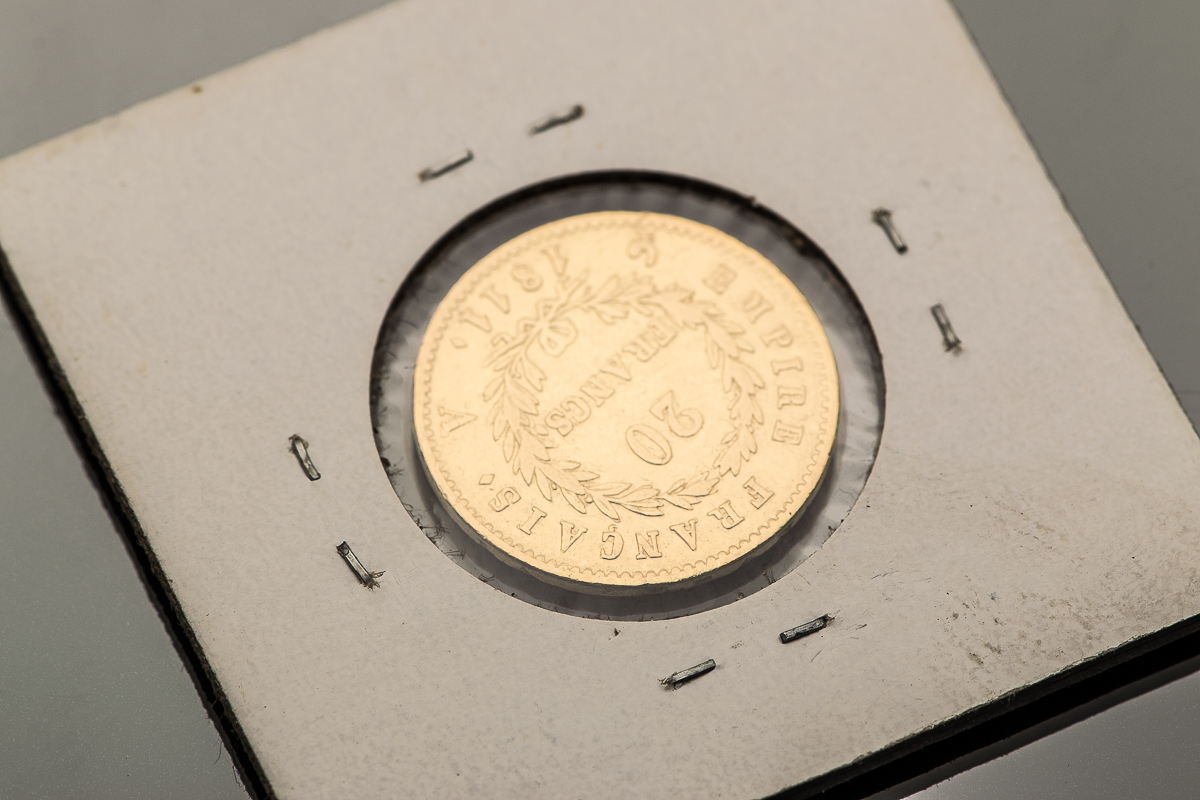 1811 Emperuer Napoleon 20 Franc Gold Coin