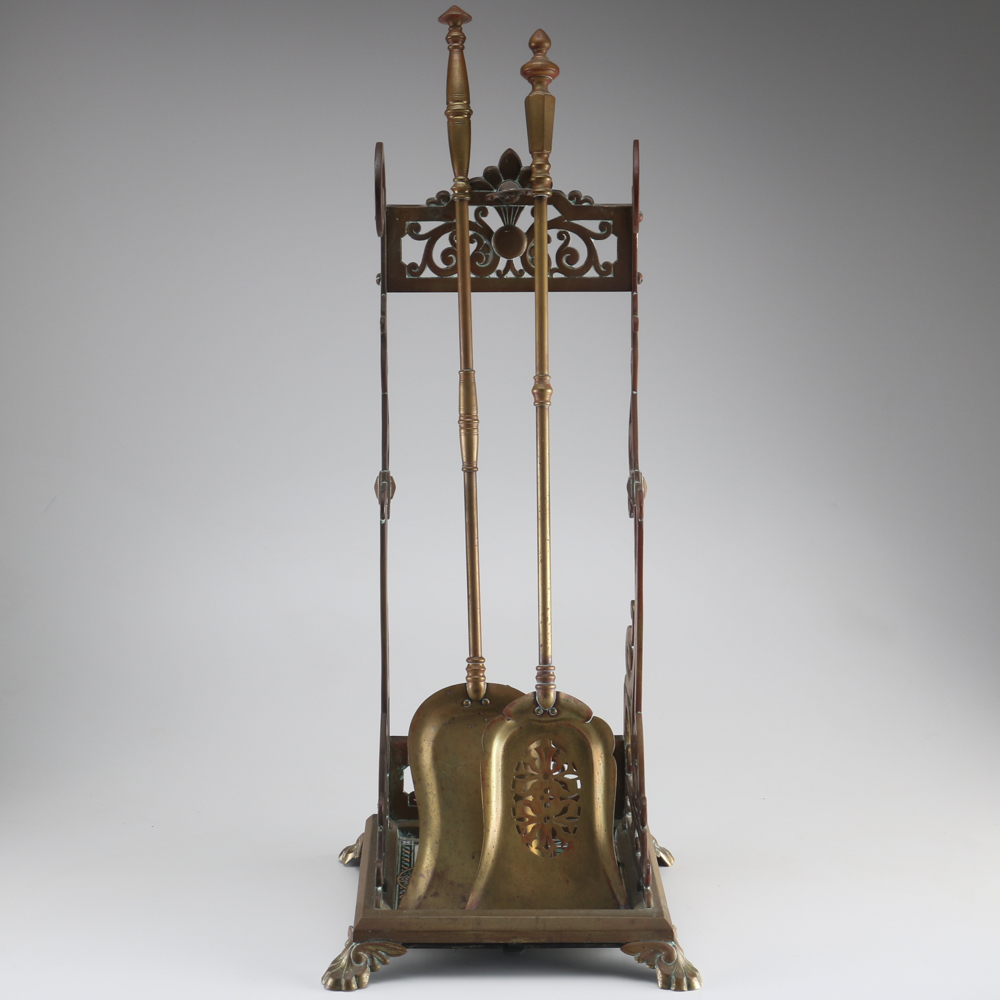 Fireplace Tools in Stand